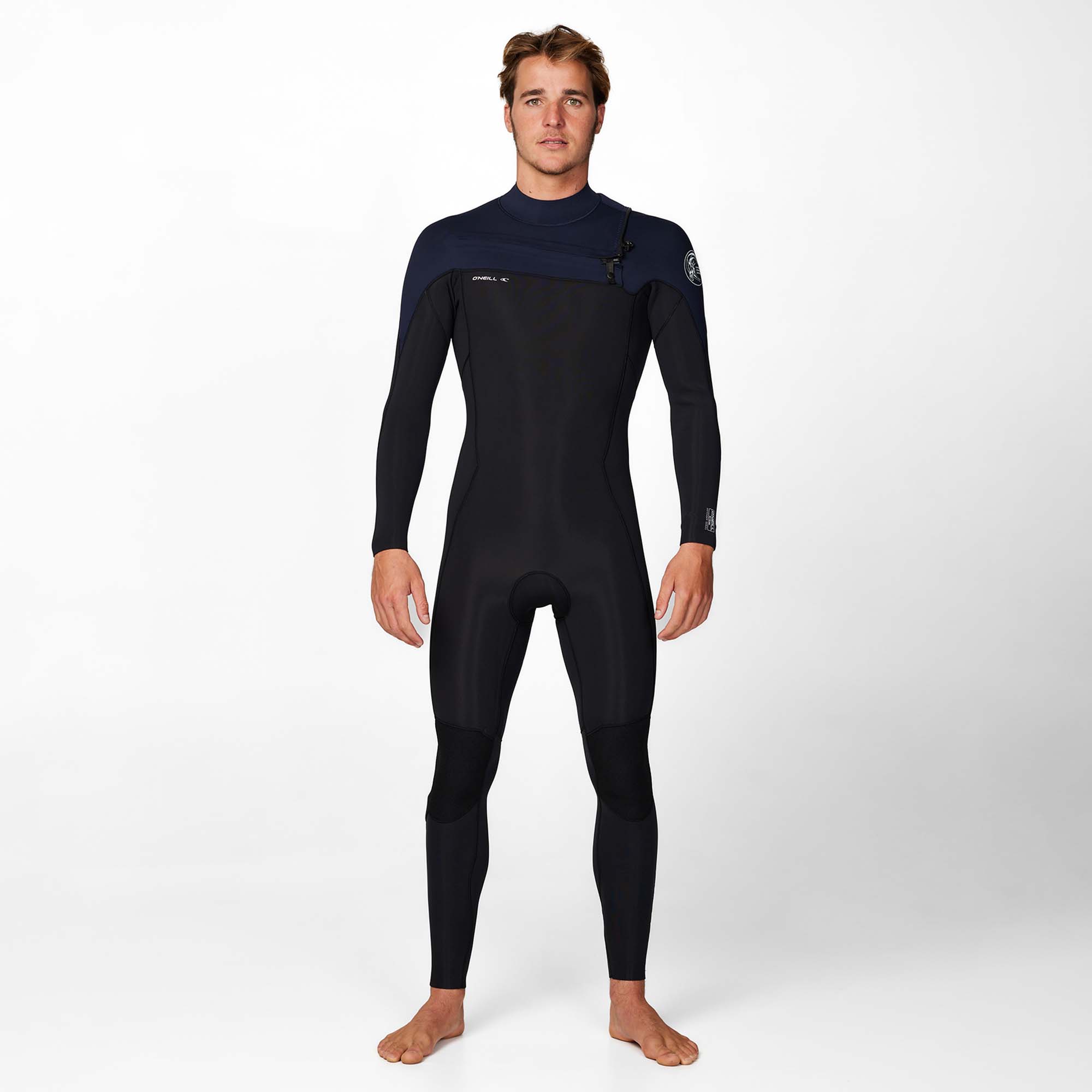 Defender 3/2mm Steamer Chest Zip Wetsuit - Abyss