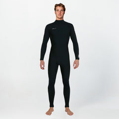 Men's Defender 4/3mm Steamer Back Zip - Black