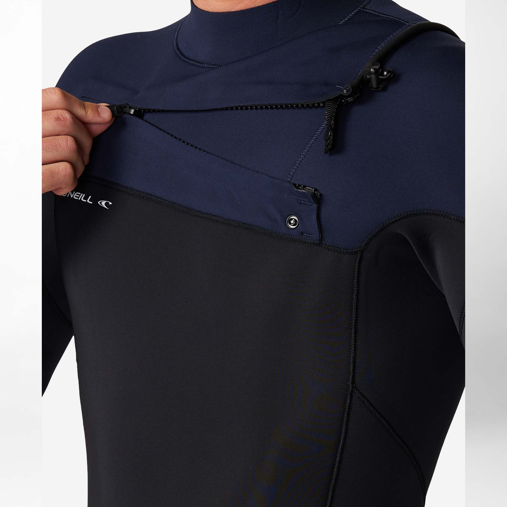 Defender 4/3mm Steamer Chest Zip Wetsuit - Abyss