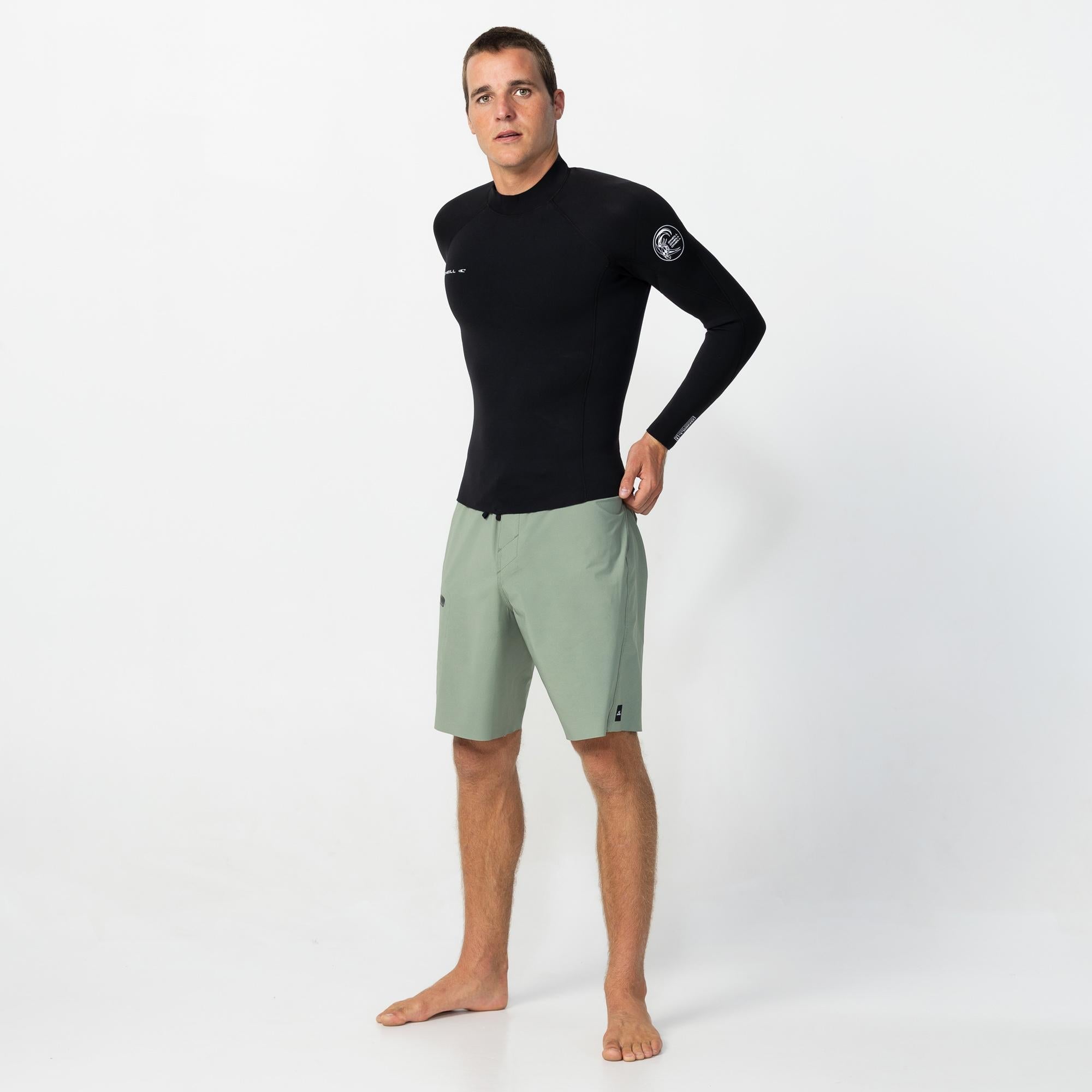 Defender 2mm LS GB Wetsuit Jacket - Black