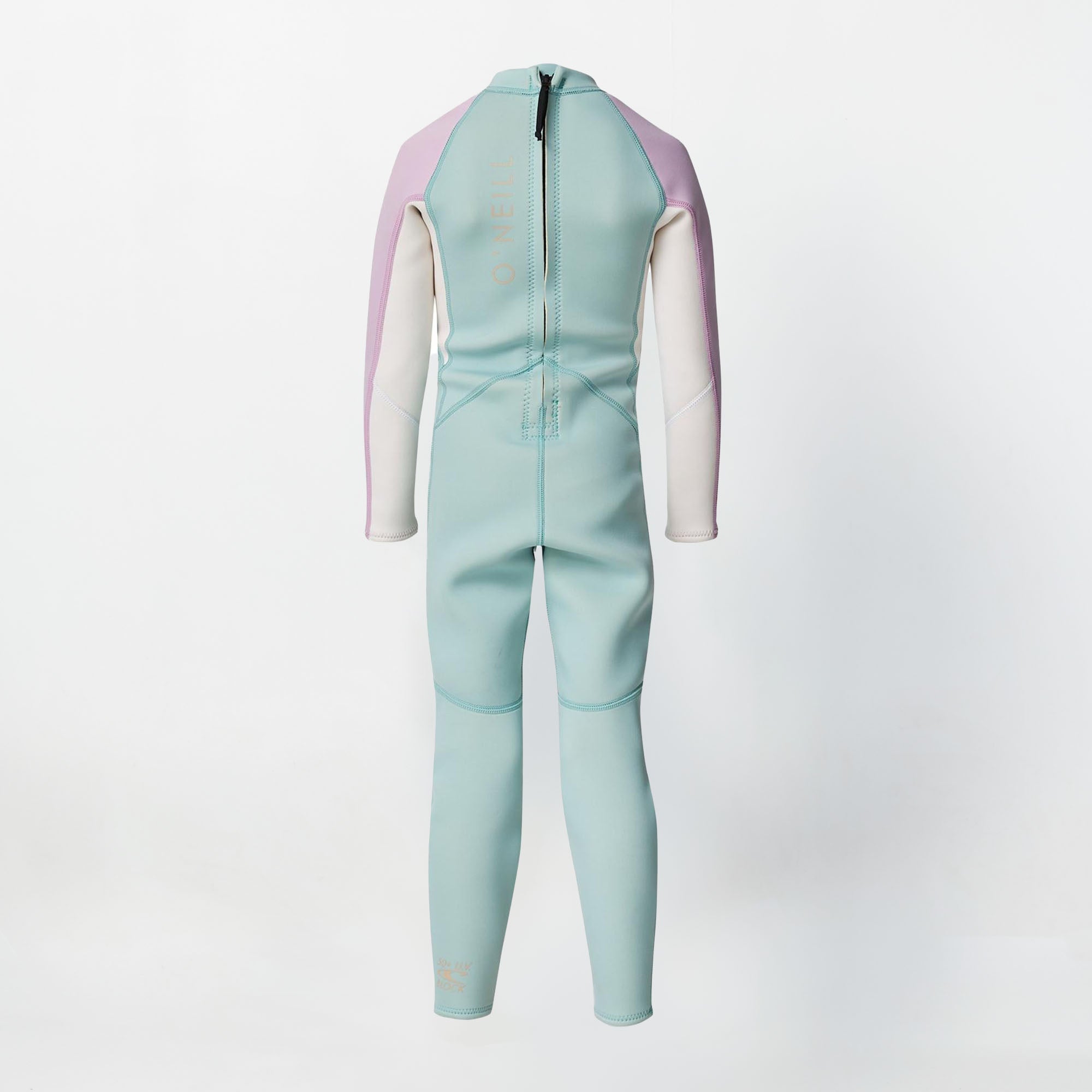 Girl's Toddler Reactor BZ 2mm Steamer Wetsuit - Aqua