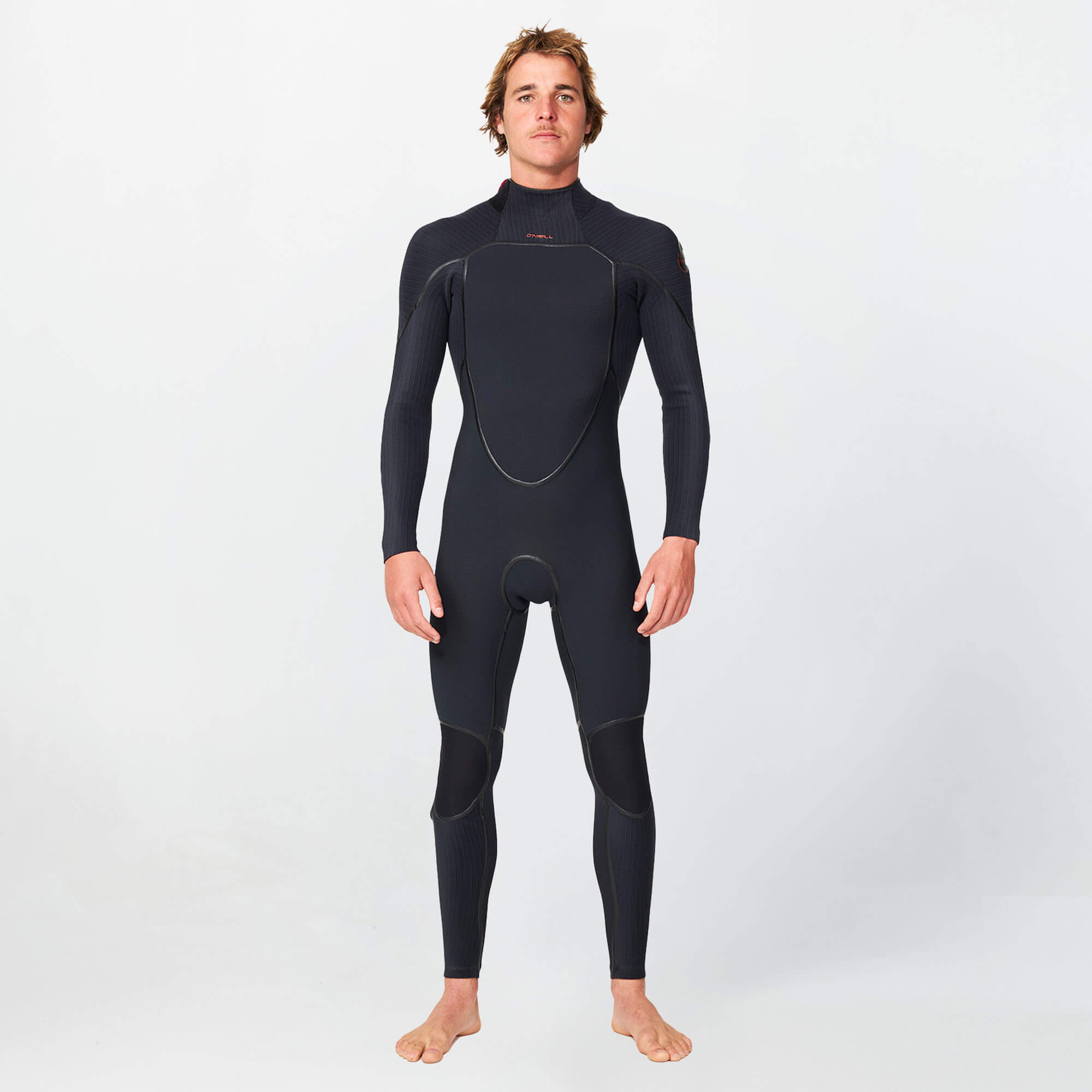 HyperFire X 4/3mm Steamer Back Zip Wetsuit - Black