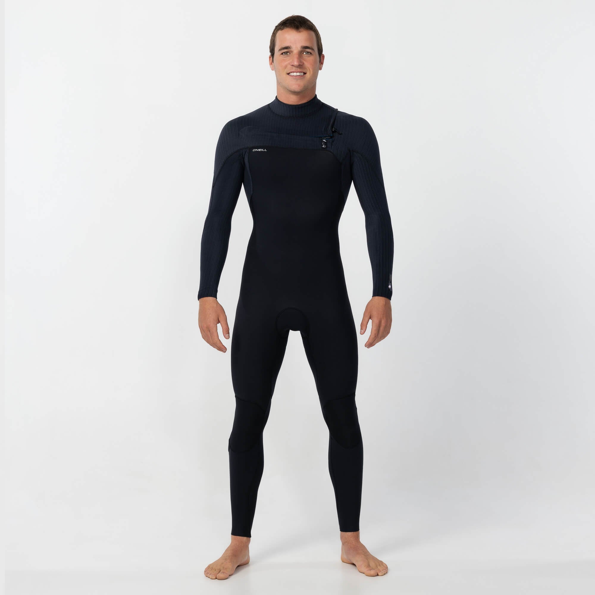 HyperFreak 2/2mm Steamer Chest Zip Wetsuit - Black