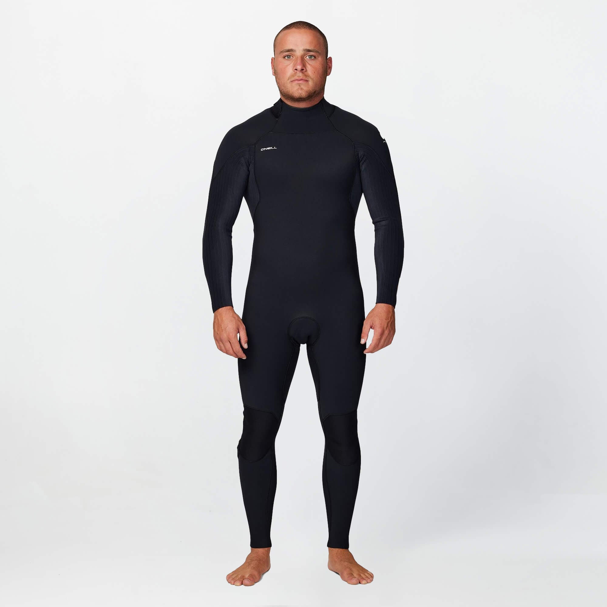 HyperFire 3/2mm Steamer Back Zip Wetsuit - Black
