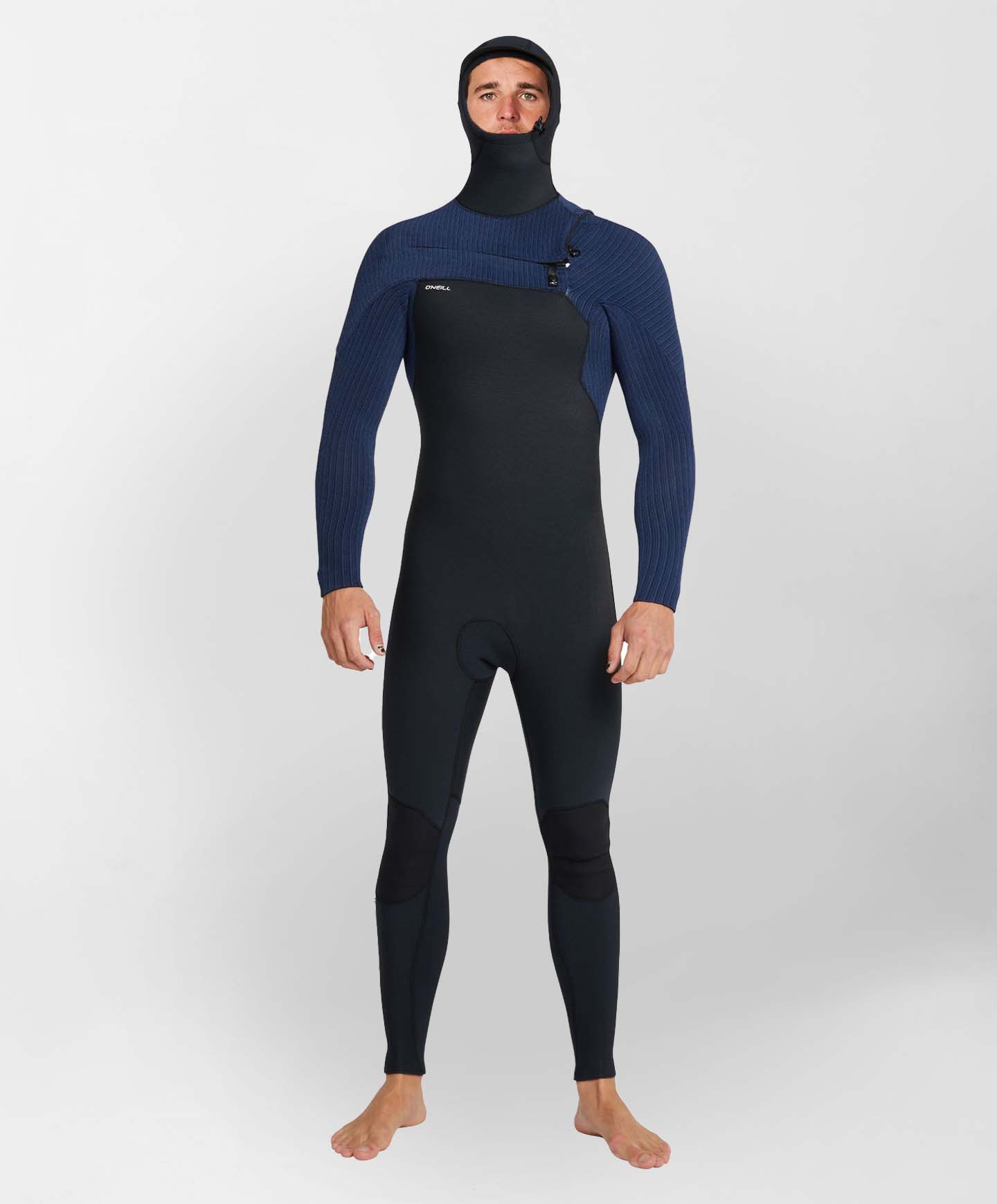 Buy HyperFreak 5/4+ Hooded Steamer Chest Zip Wetsuit Online | O'Neill