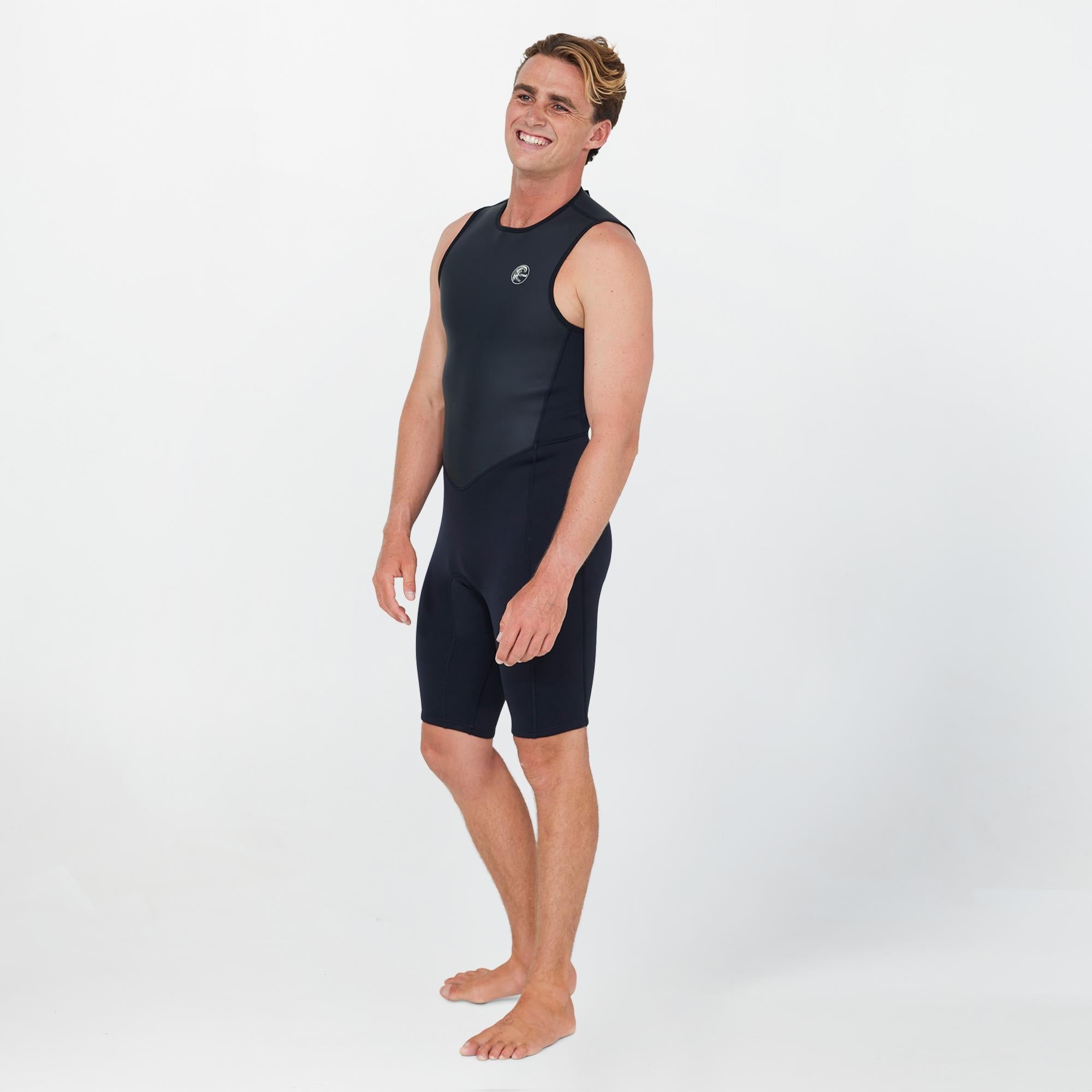 Men's O'Riginals 2mm Short John Spring Suit Back Zip - Black