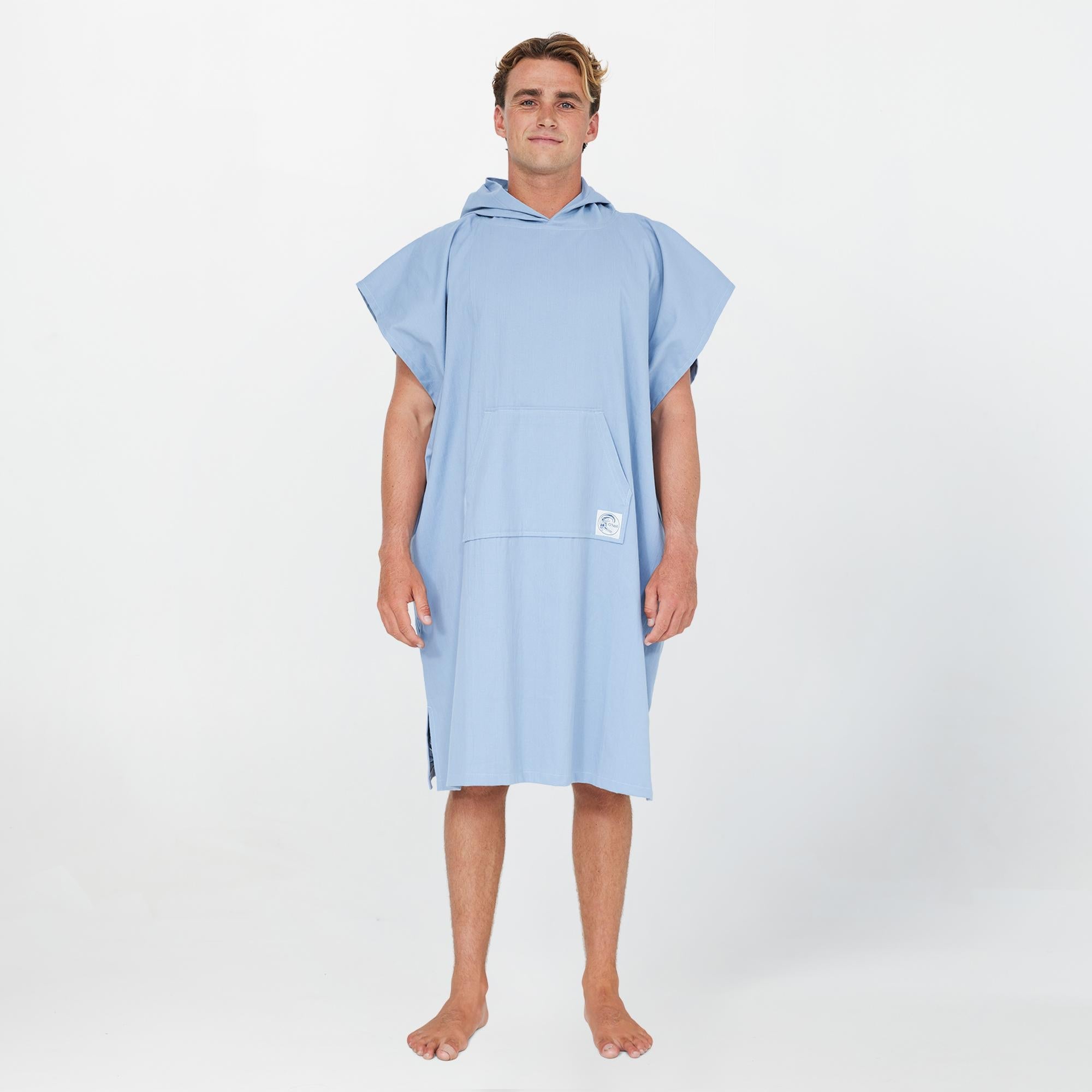 Turkish Change Towel - Faded Denim