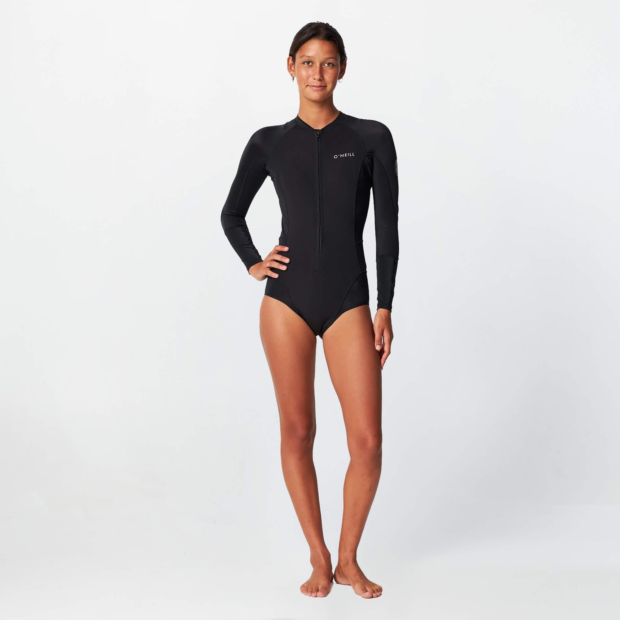 Women's Bahia Neo Skins FZ 1mm Spring Suit - Black