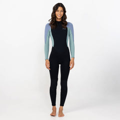 Women's Reactor 3/2mm Steamer Back Zip - Eucalyptus