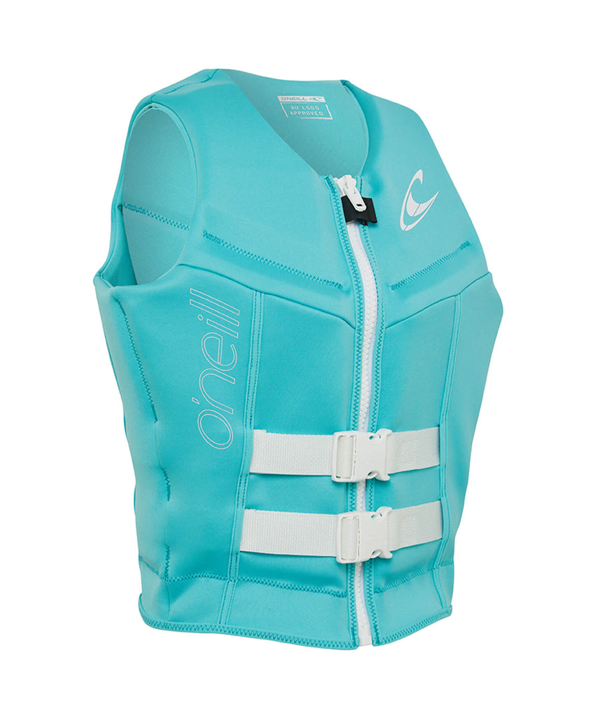 Buy Women's Reactor L50S Life Jacket Aqua by O'Neill online O'Neill NZ