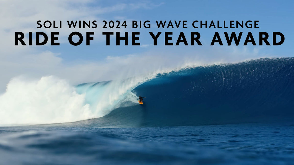 Soli Bailey wins 2024 Big Wave Challenge: RIDE OF THE YEAR award