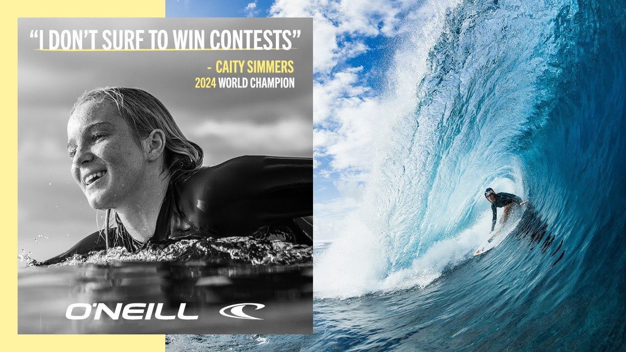 “I don’t surf to win contests,” Caity Simmers | 2024 World Champion