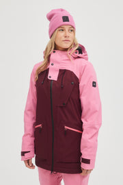 Women's Ametrine Snow Jacket - Chateau Rose Colour Block