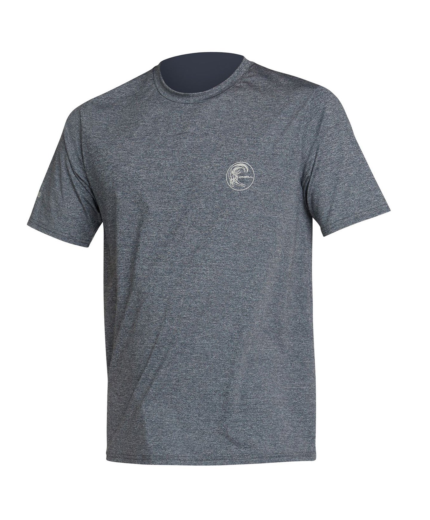 24-7 Hybrid Surf Tee Short Sleeve Rashie - Charcoal