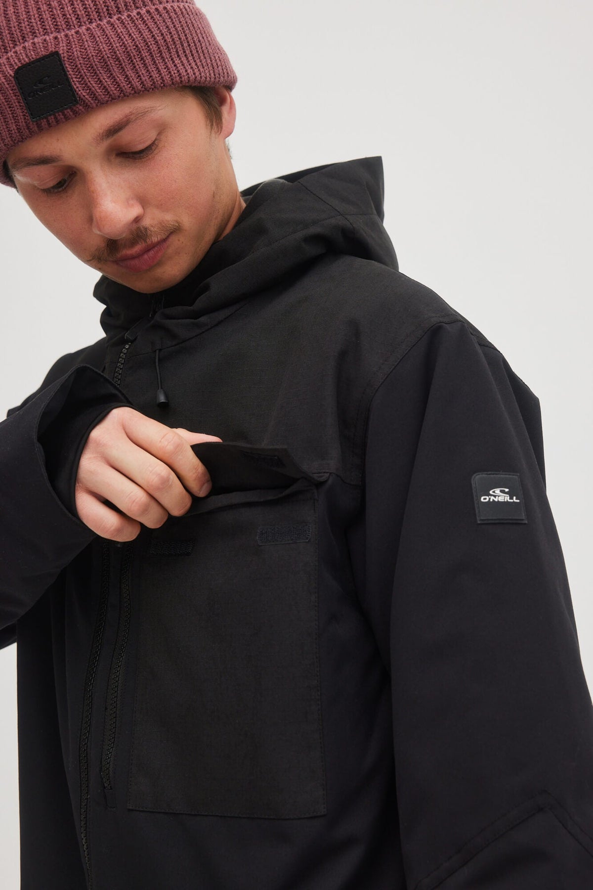 Men's Utility Snow Jacket - Black Out