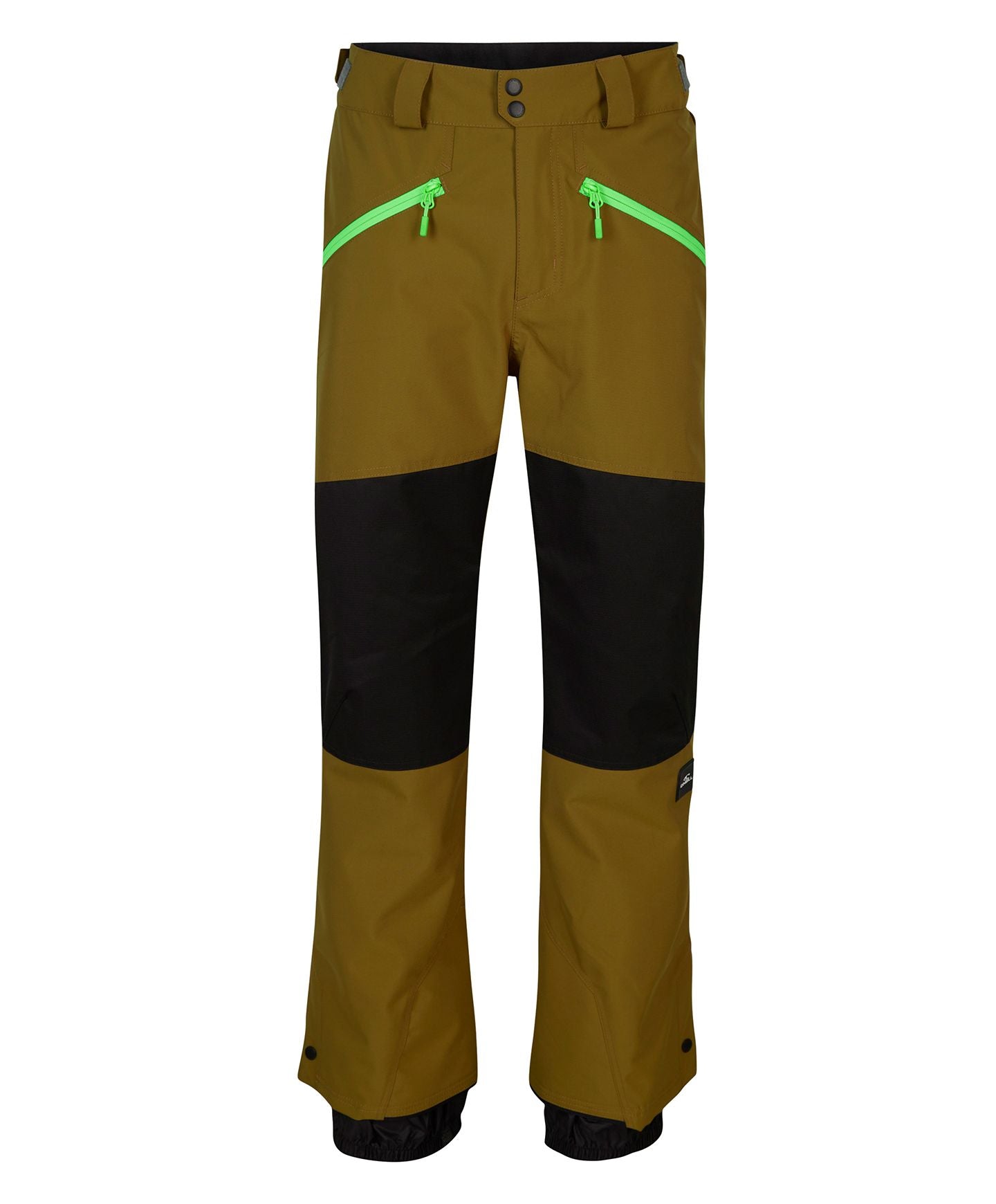 Men's Jacksaw Snow Pants - Plantation Colour Block