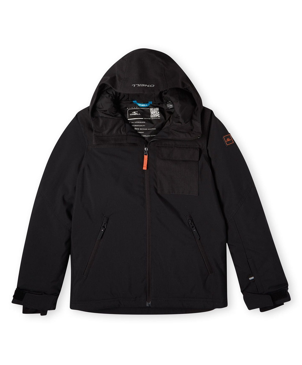 Boy's Utility Snow Jacket - Black Out