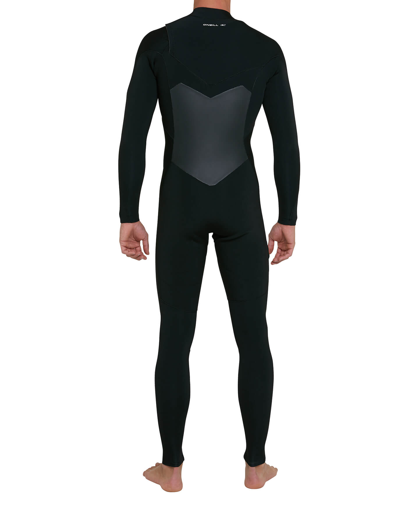 Defender 3/2mm Steamer Chest Zip Wetsuit - Black