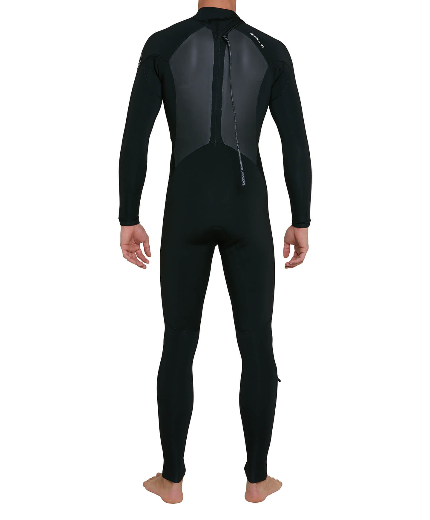 Defender 4/3mm Steamer Back Zip Wetsuit - Black