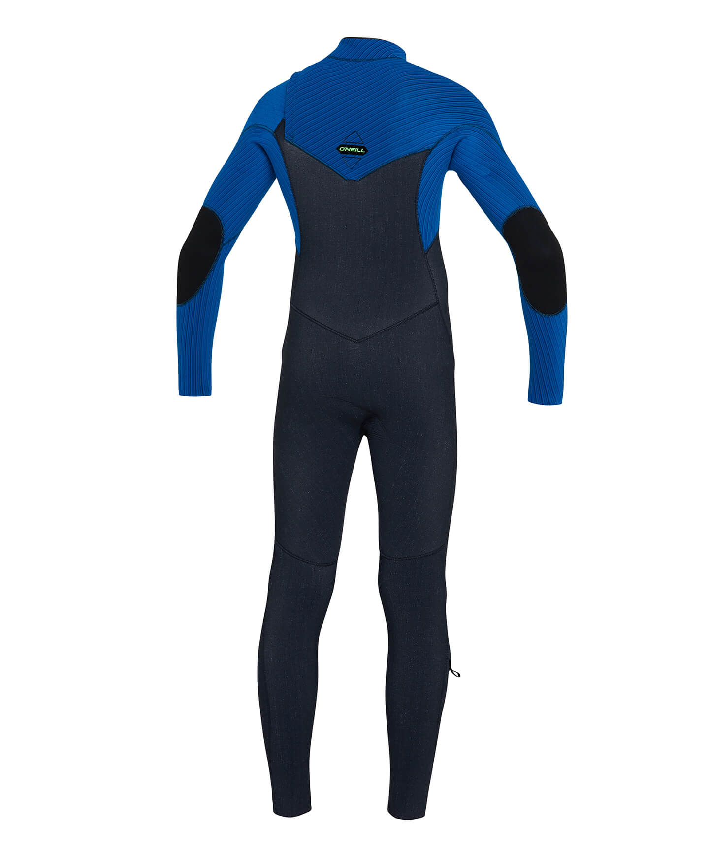 Kids HyperFreak 4/3+ Steamer Chest Zip Wetsuit - Acid/Ultrablue