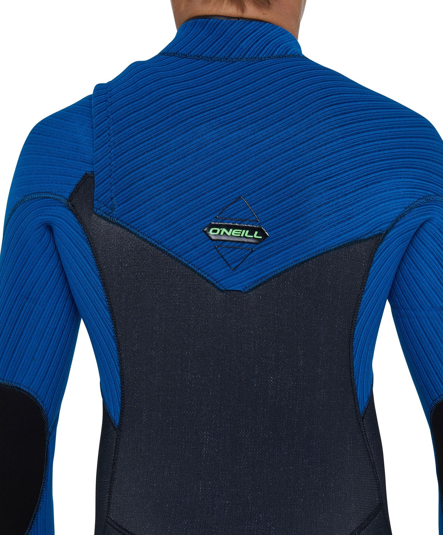 Kids HyperFreak 4/3+ Steamer Chest Zip Wetsuit - Acid/Ultrablue