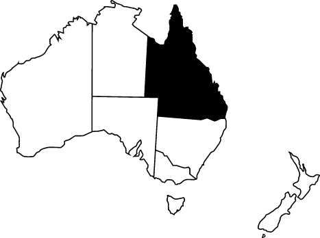 queensland map