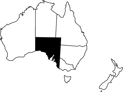 south australia map