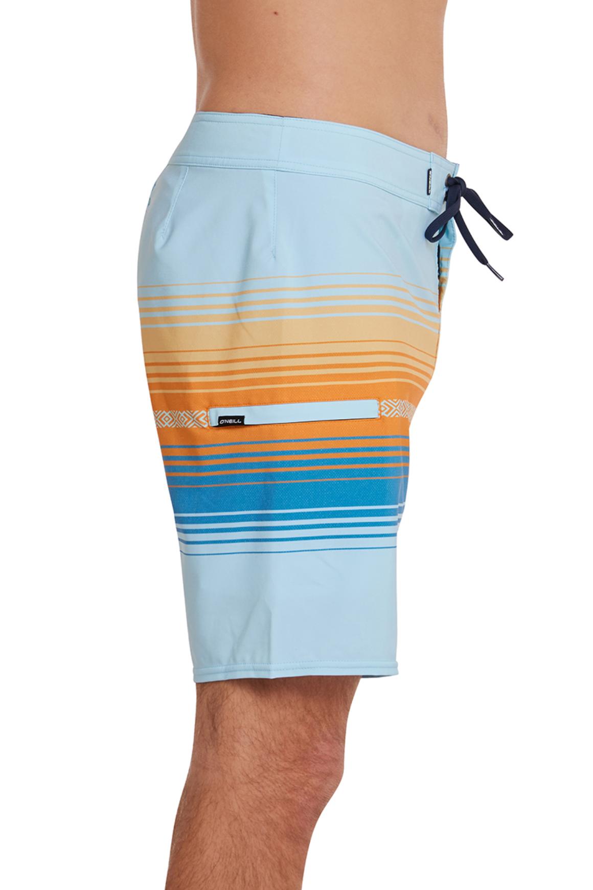 Men's Heat Stripe Line 19 - Sky Blue