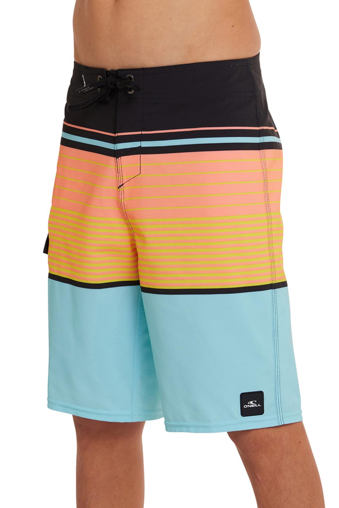 Boy's Lennox Stripe 18 - Turquoise