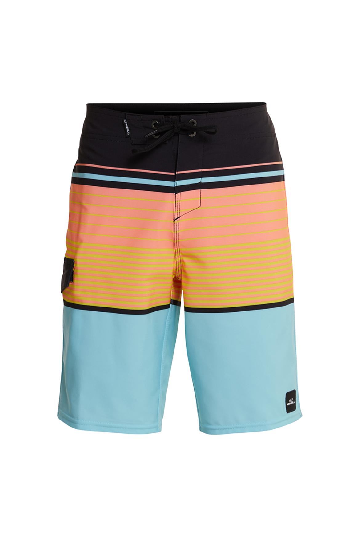 Boy's Lennox Stripe 18 - Turquoise