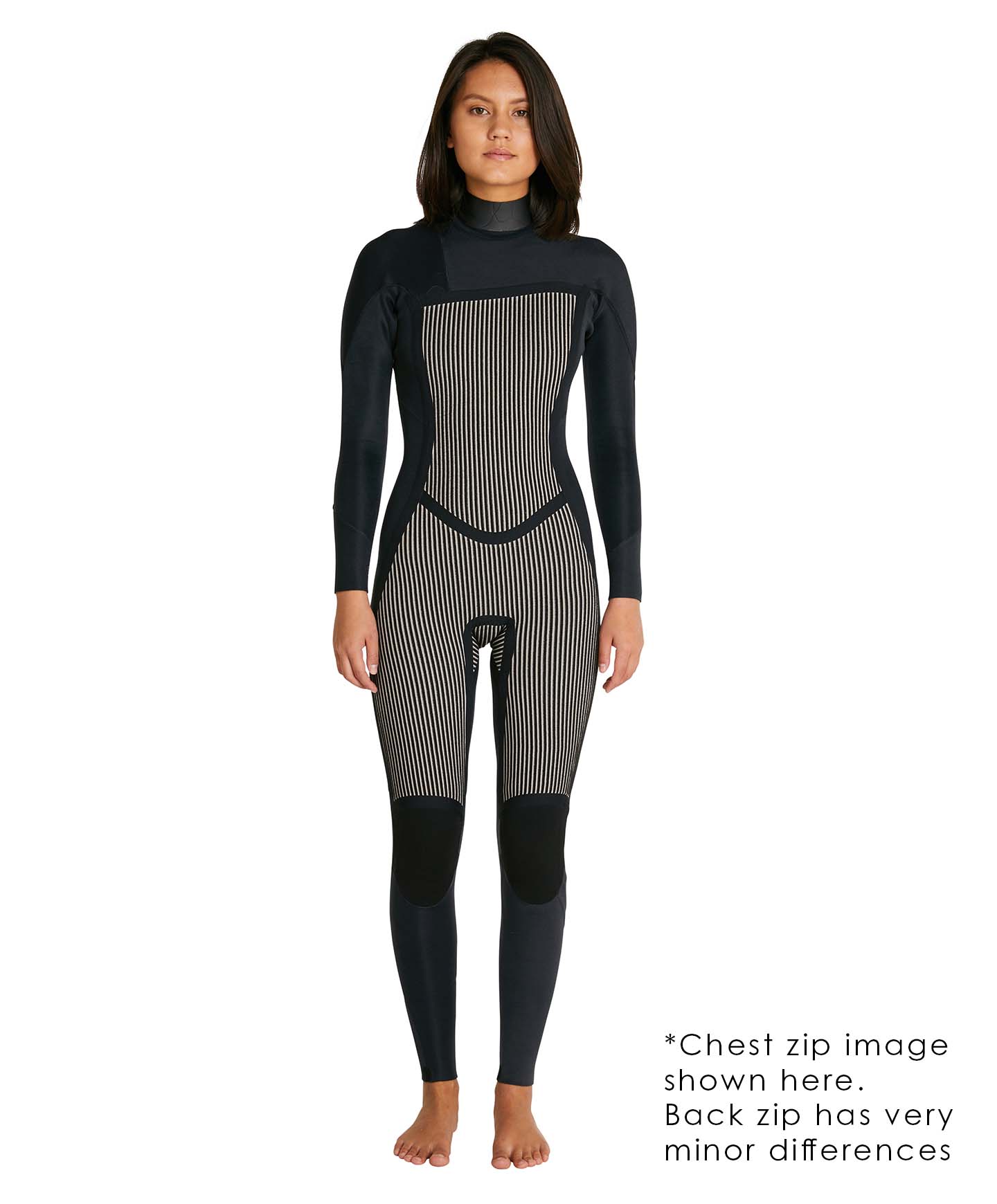 Women's Bahia 4/3mm Steamer Back Zip Wetsuit - Hanalei