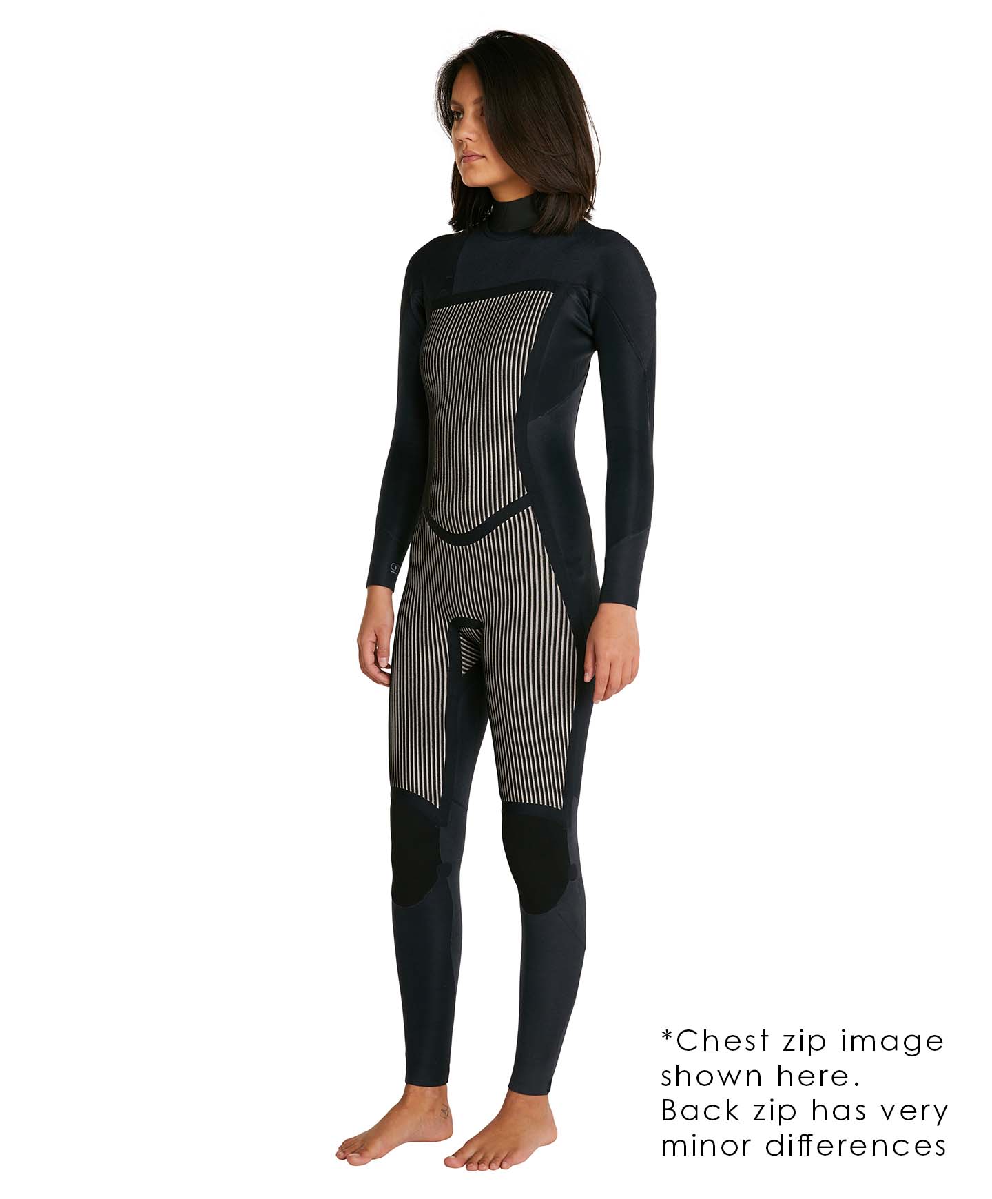 Women's Bahia 4/3mm Steamer Back Zip Wetsuit - Hanalei