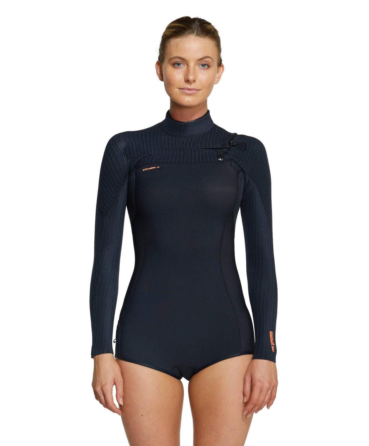 Women's HyperFreak Long Sleeve Spring Suit 2mm Wetsuit - Black