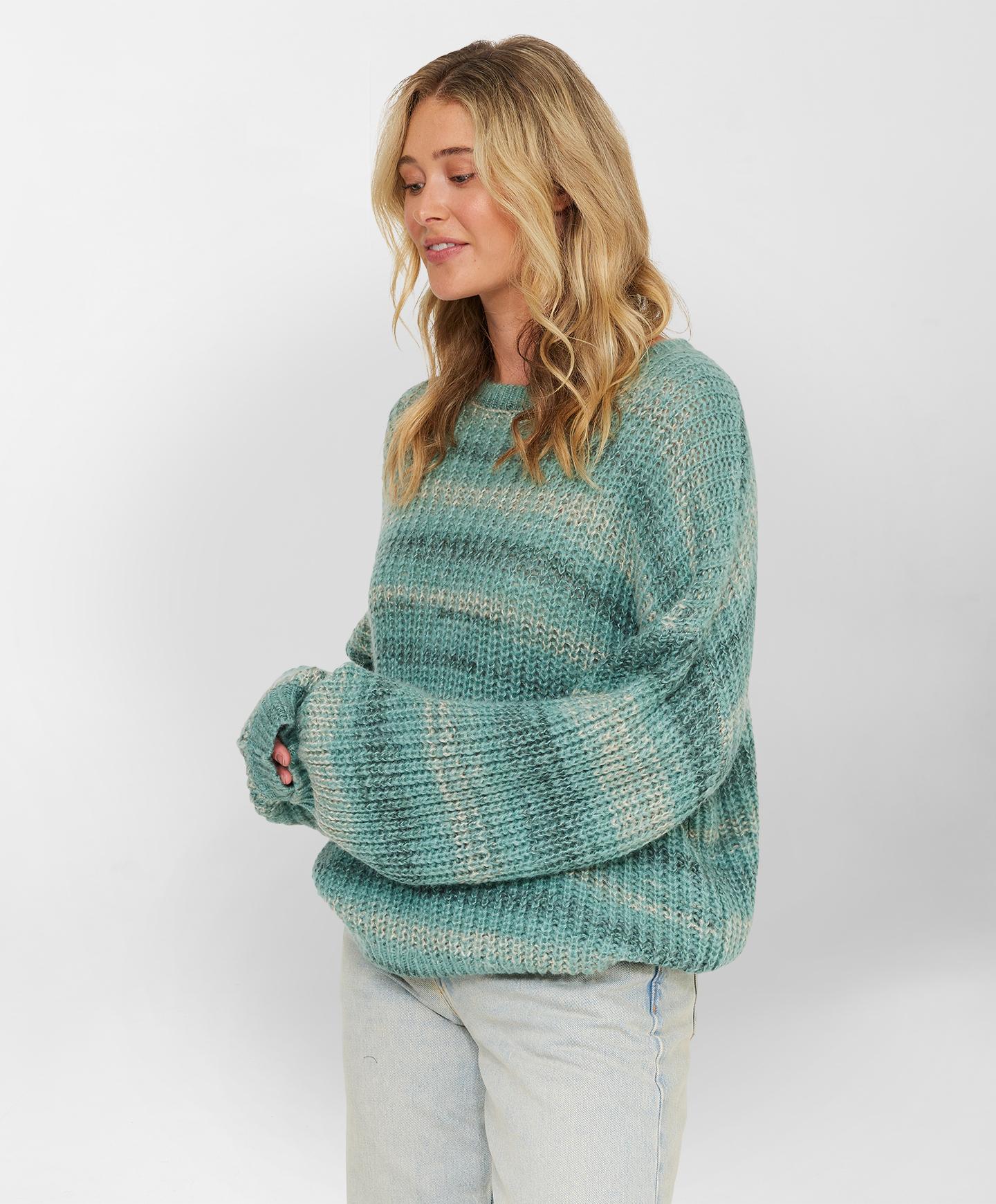 Bayou Sweater - Oil Blue