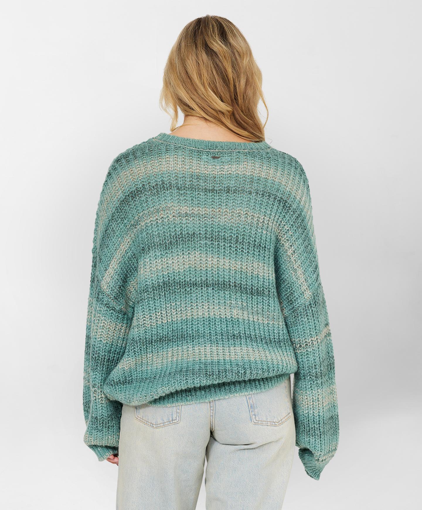 Bayou Sweater - Oil Blue