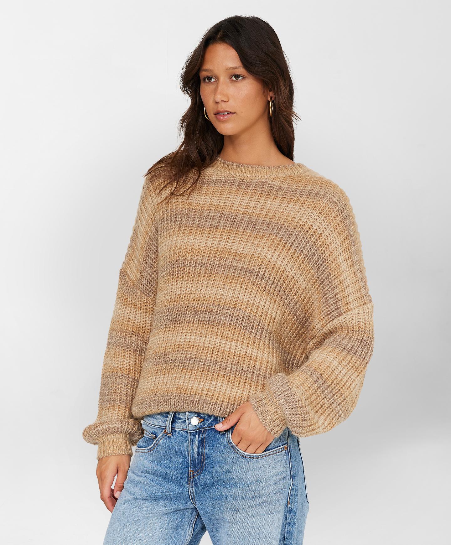 Bayou Sweater - Tobacco Brown