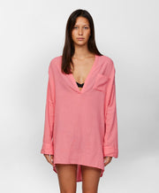 Belizin Coverup Dress - Coral