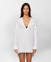 Belizin Coverup Dress - White