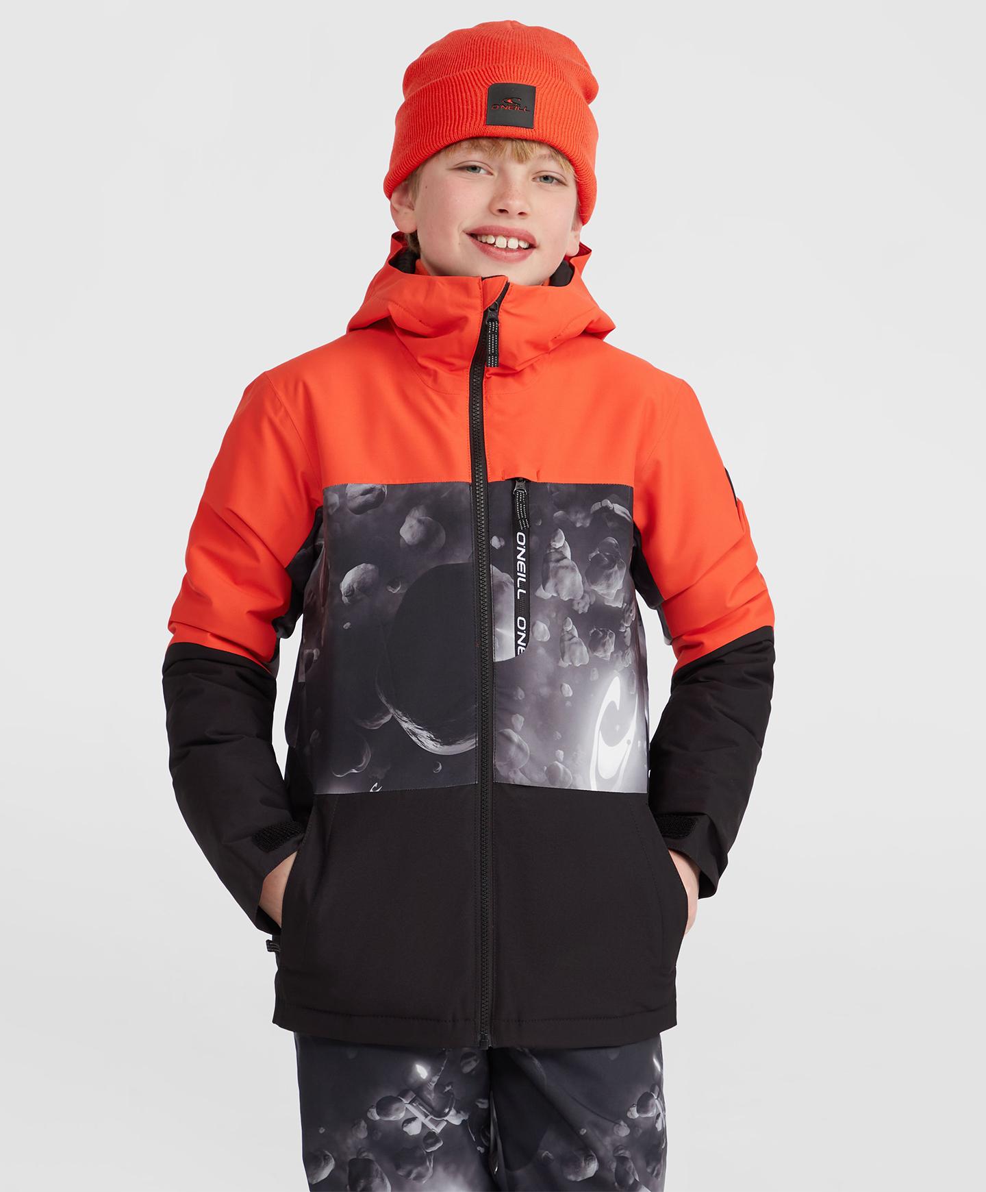 Boy's Carbonite Snow Jacket - Black Spacedout