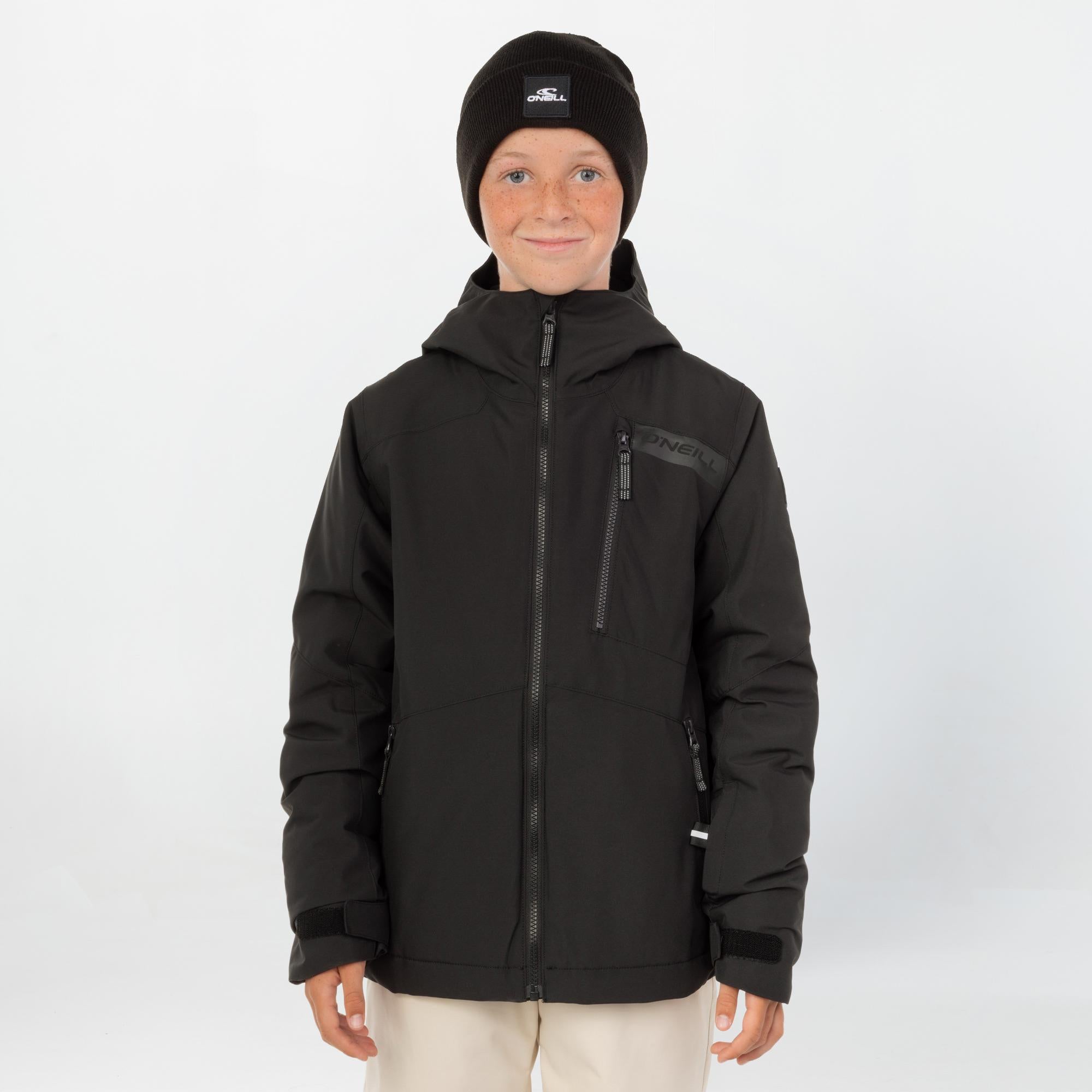 Boy's Cruz Snow Jacket - Black Out