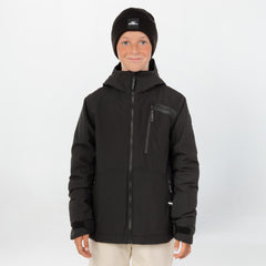 Boy's Cruz Snow Jacket - Black Out