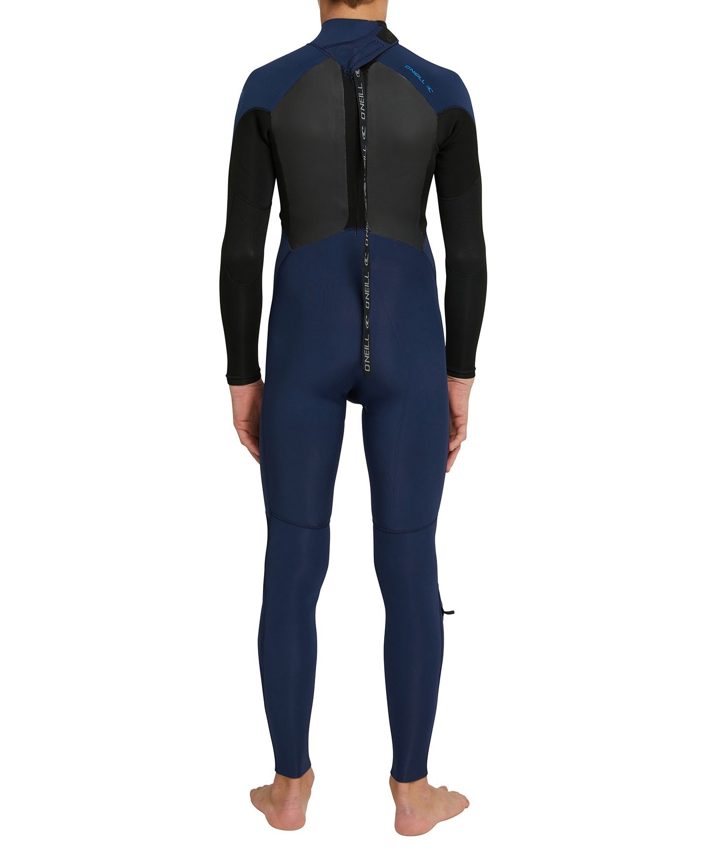 Boy's Defender 3/2mm Steamer Back Zip Wetsuit - Navy