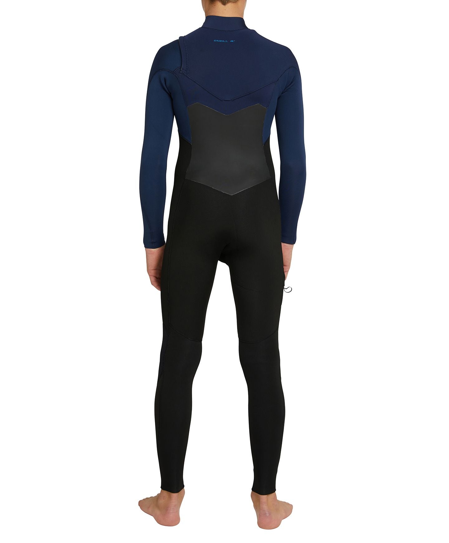 Boy's Defender 3/2mm Steamer Chest Zip Wetsuit - Navy