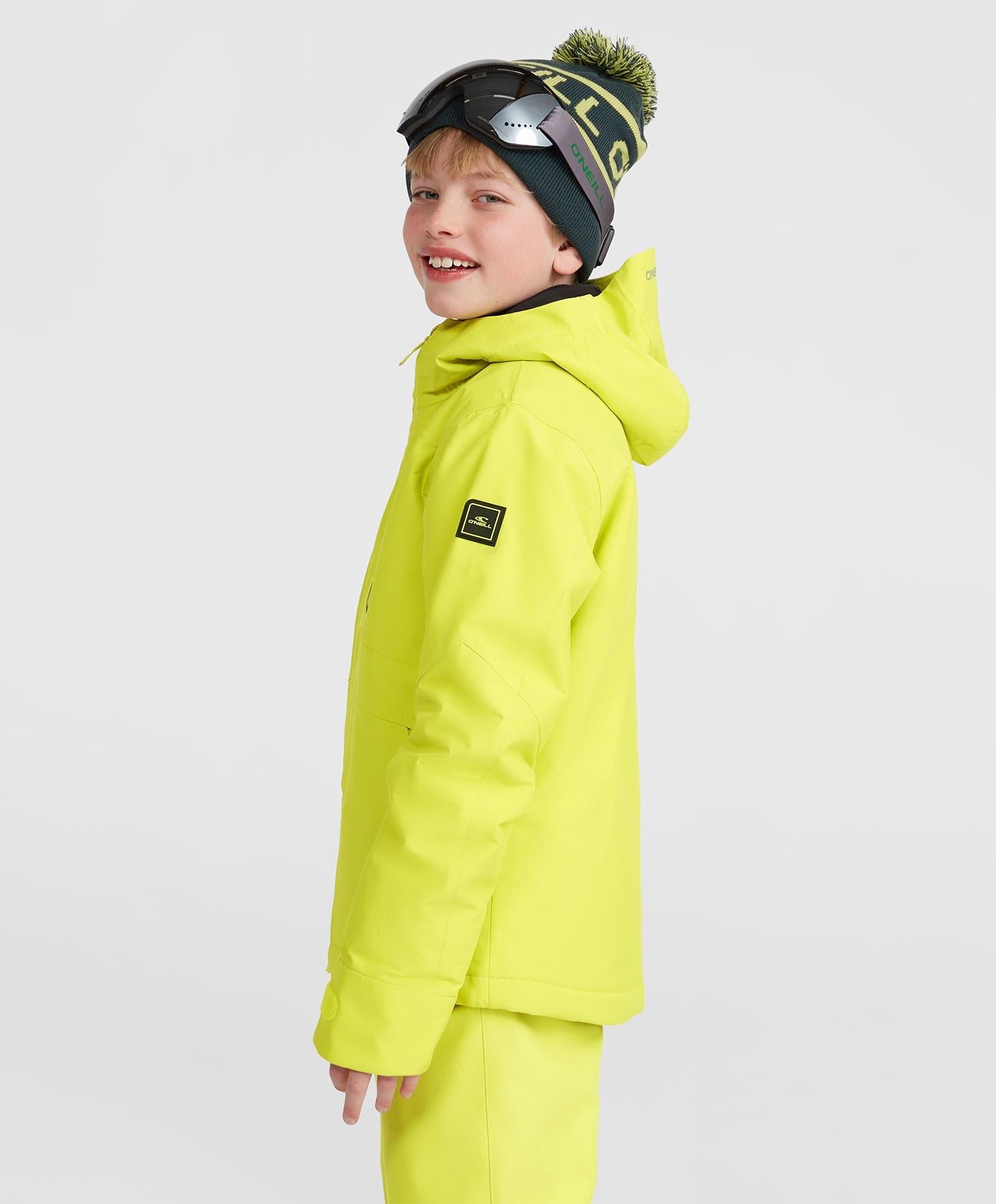 Boy's Hammer Snow Jacket - Luca Lime