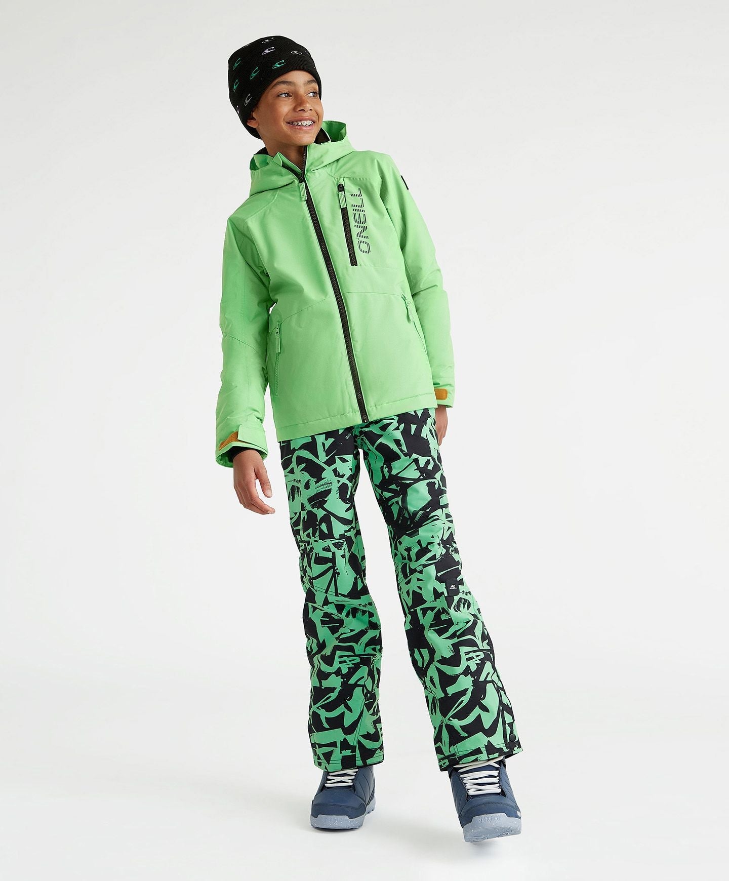 Boy's Hammer Snow Jacket - Luminous Green