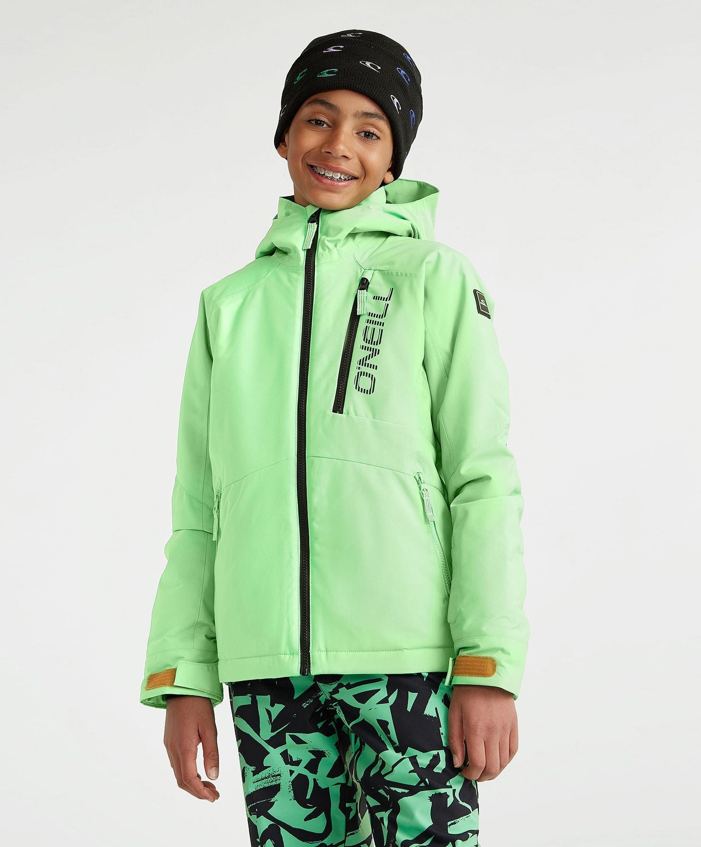 Boy's Hammer Snow Jacket - Luminous Green