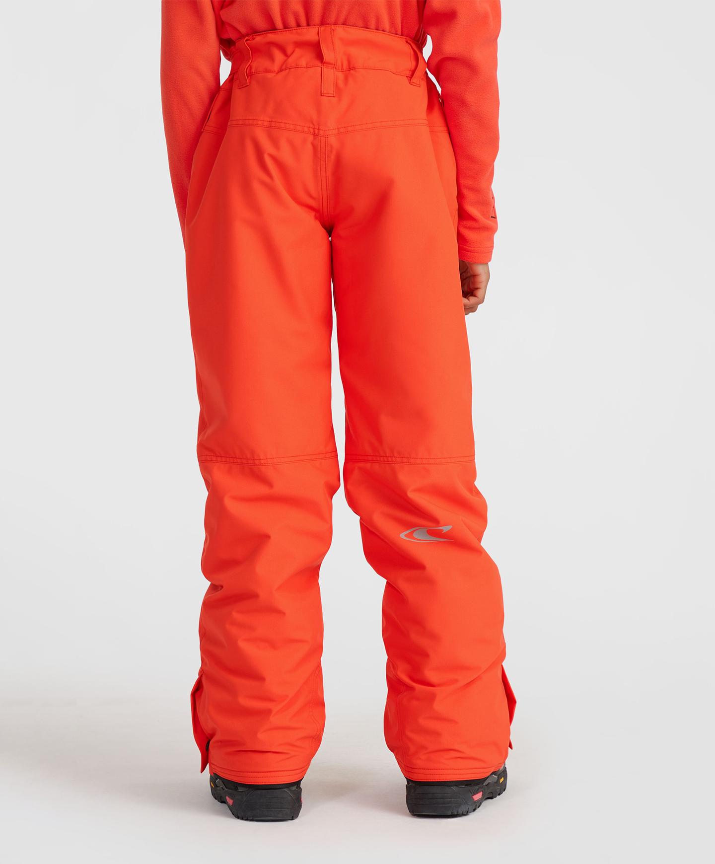 Boy's Hammer Snow Pants - Paprika Flame