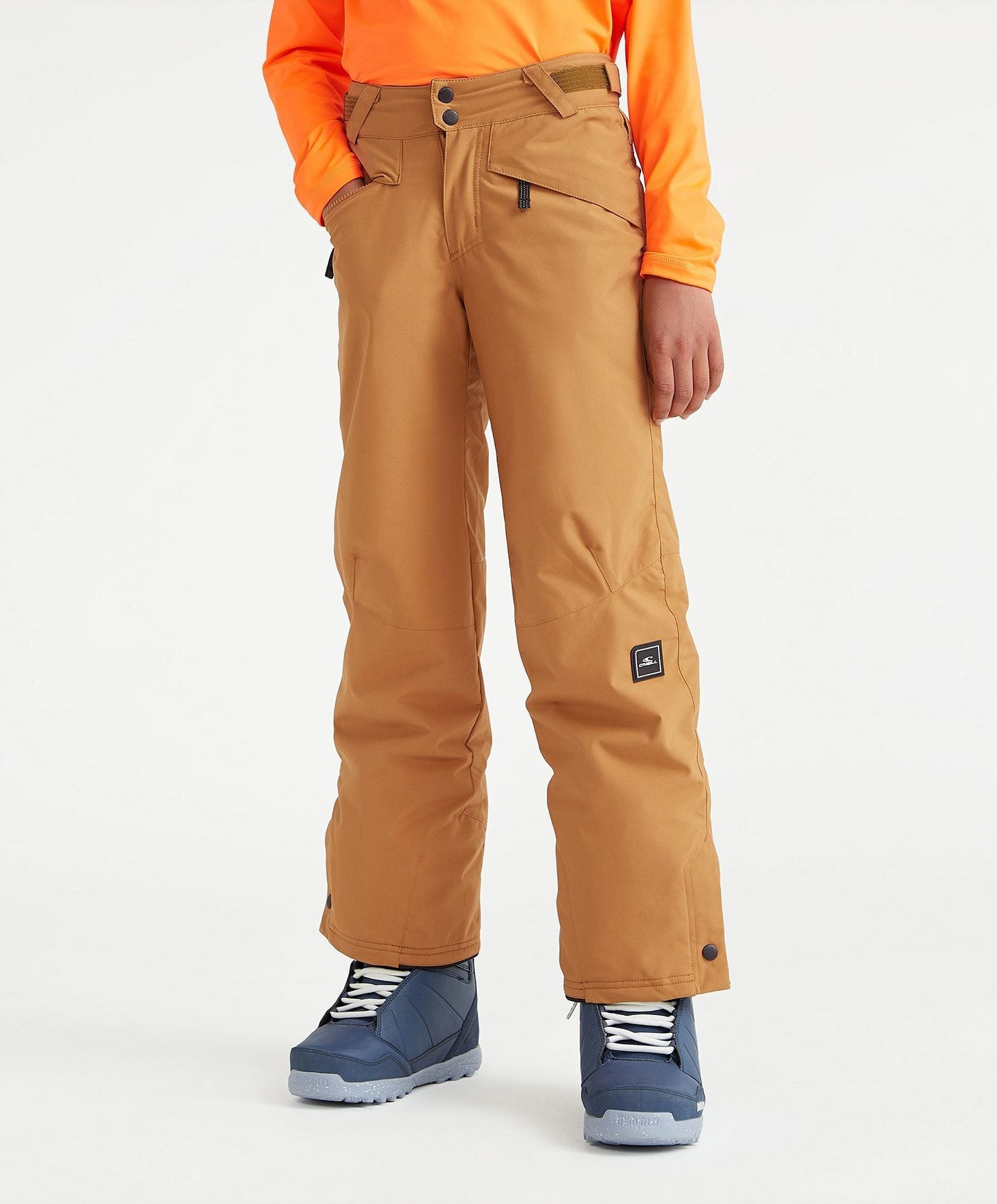 Boy's Hammer Snow Pants - Rich Caramel