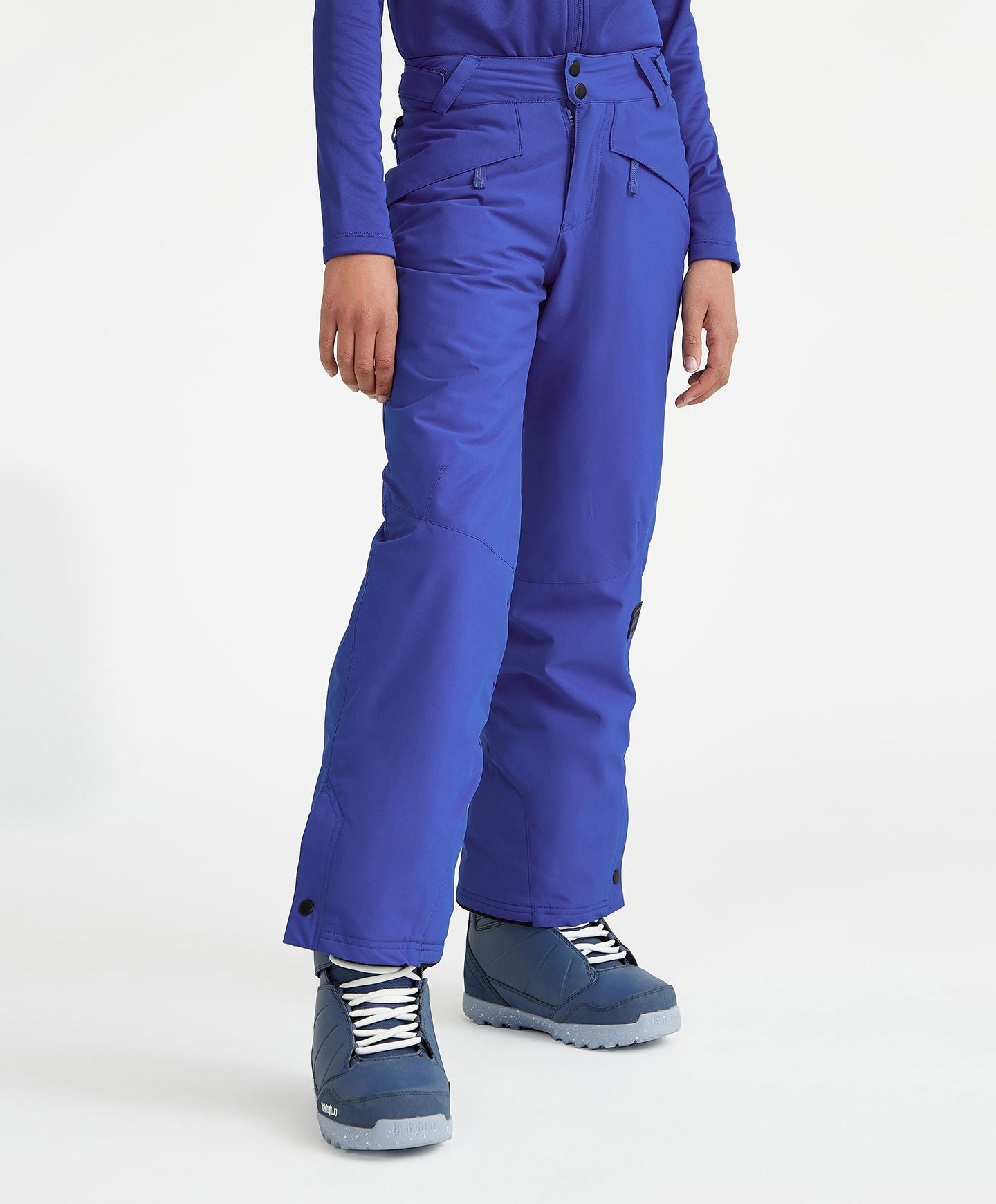 Boy's Hammer Snow Pants - Surf The Web Blue