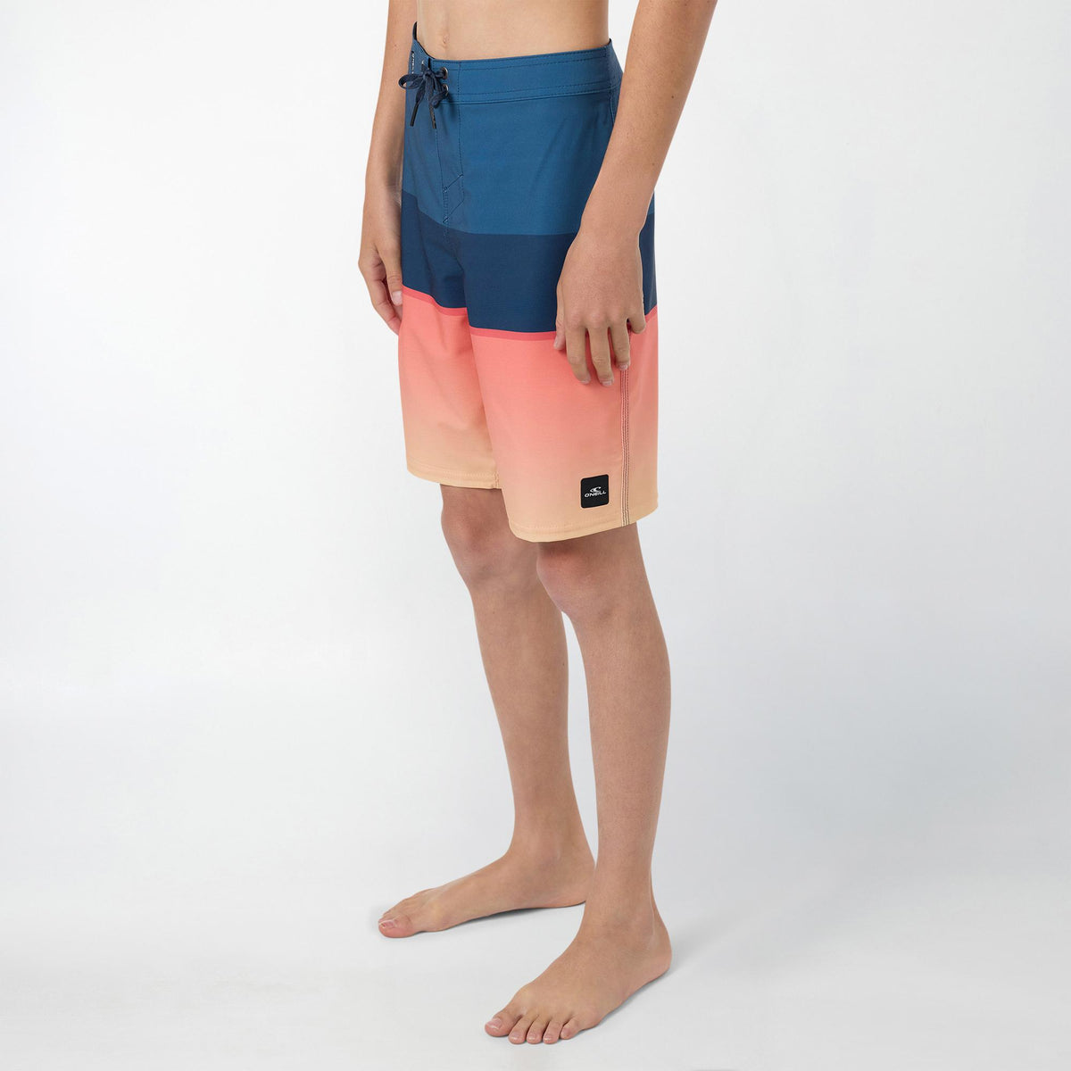 Boy's Hyperfreak Heat Block 17" Boardshort - Persimmon